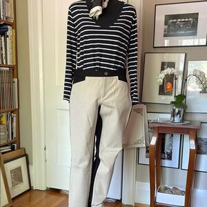 Banana Republic Sloan Two-Colour  Skinny Riding Pants Tailored Fit Size 4
